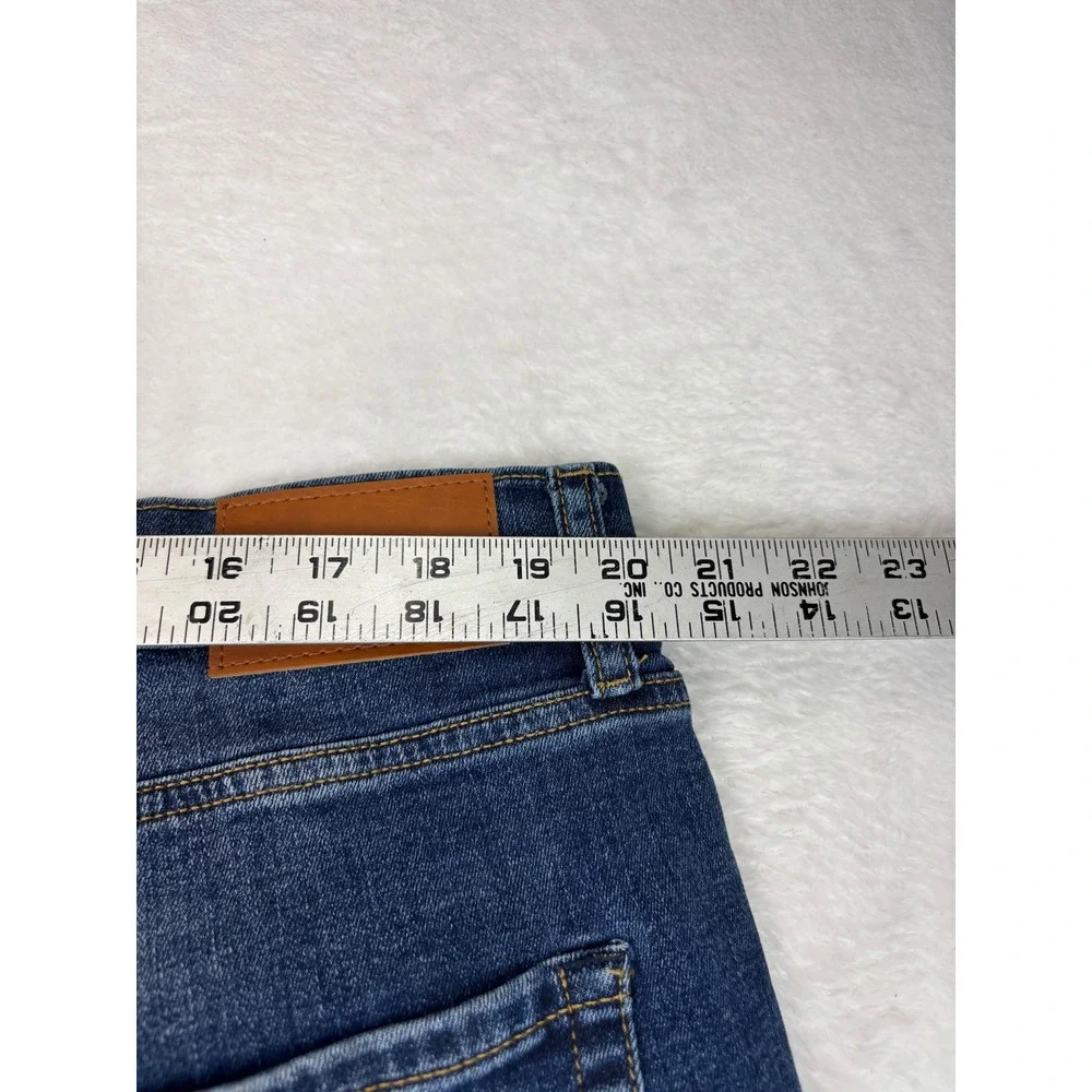 Lucky Brand 410 Athletic Straight Mens 40x30 Jeans Blue Denim Medium Wash